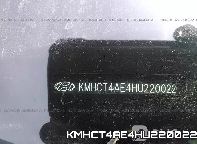 KMHCT4AE4HU220022 фото 10