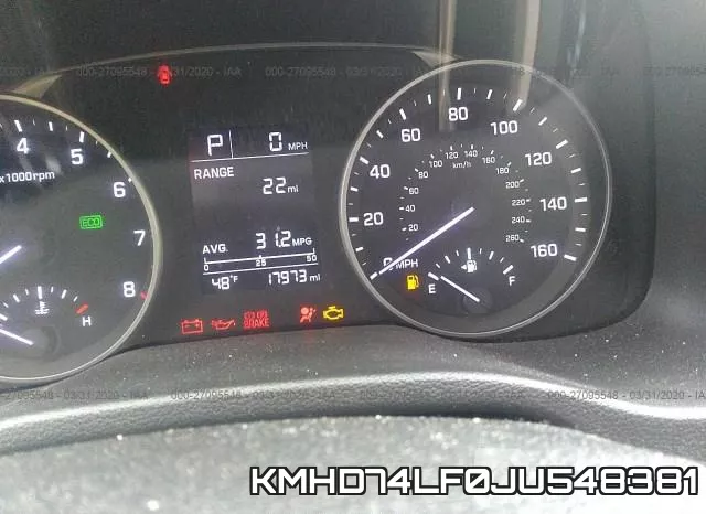 KMHD74LF0JU548381 фото 8