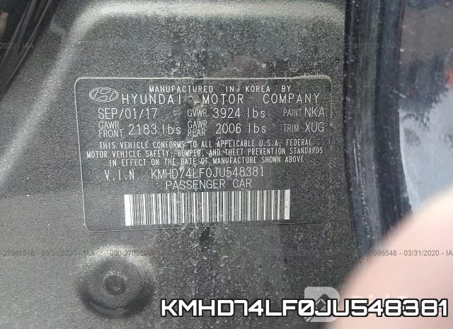 KMHD74LF0JU548381 фото 10