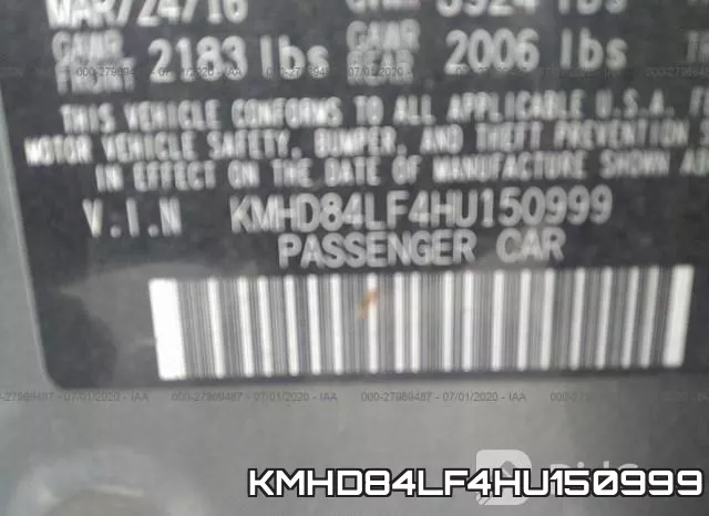KMHD84LF4HU150999 фото 10