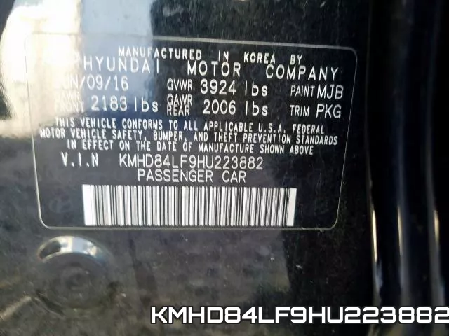 KMHD84LF9HU223882 фото 2