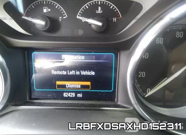 LRBFXDSAXHD152311 фото 8