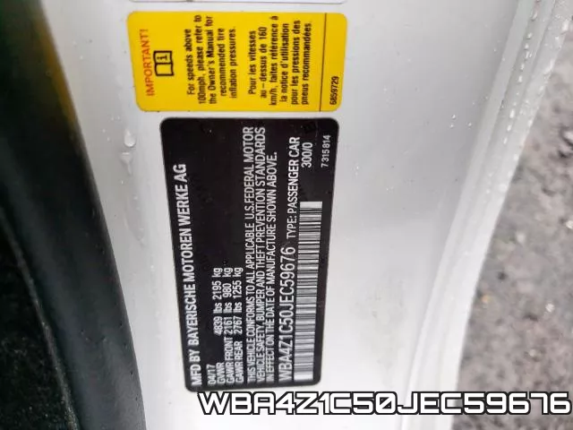 WBA4Z1C50JEC59676 фото 2