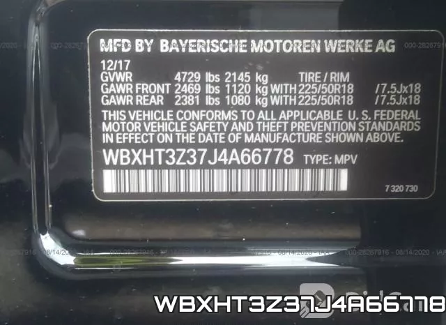 WBXHT3Z37J4A66778 фото 10