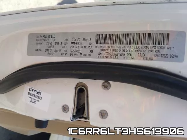 1C6RR6LT3HS613906 фото 2