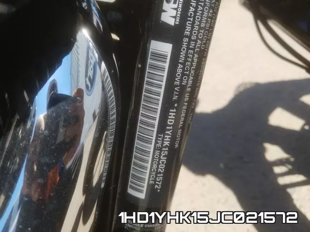 1HD1YHK15JC021572 фото 2