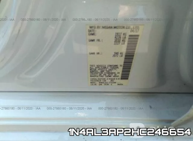 1N4AL3AP2HC246654 фото 10