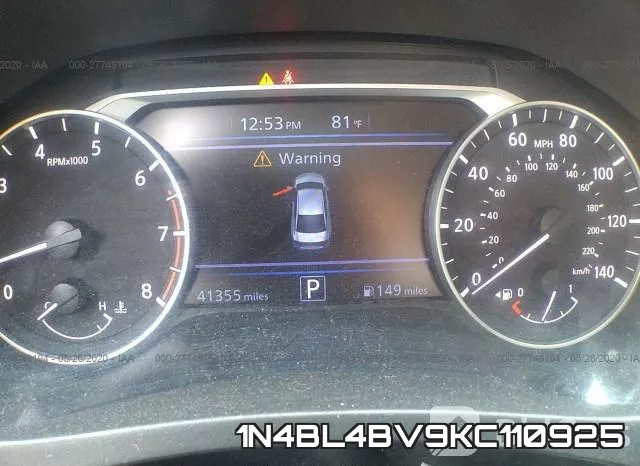 1N4BL4BV9KC110925 фото 8