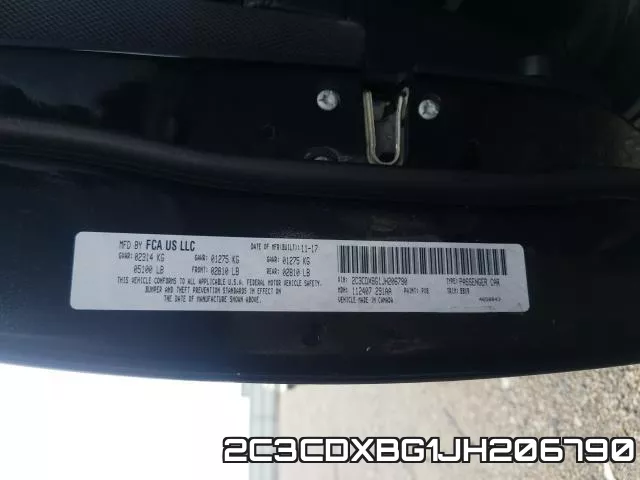 2C3CDXBG1JH206790 фото 2