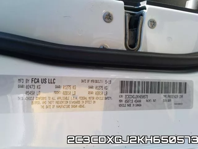 2C3CDXGJ2KH650573 фото 2