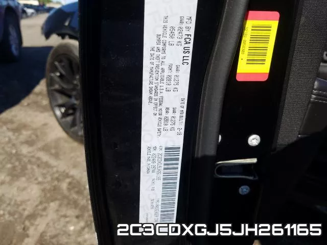 2C3CDXGJ5JH261165 фото 2