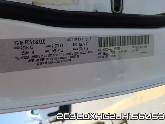 2C3CDXHG2JH156053 фото 2