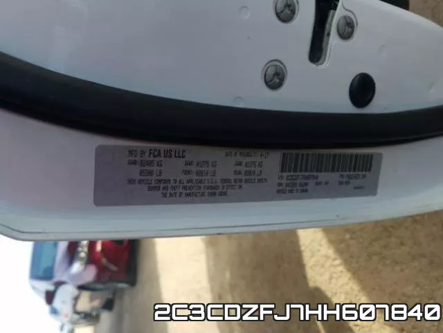 2C3CDZFJ7HH607840 фото 2