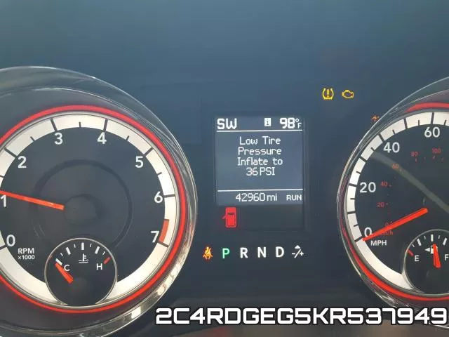 2C4RDGEG5KR537949 фото 9