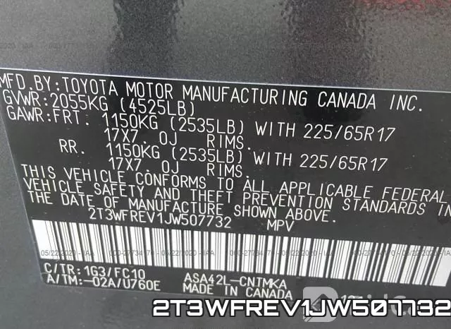2T3WFREV1JW507732 фото 10