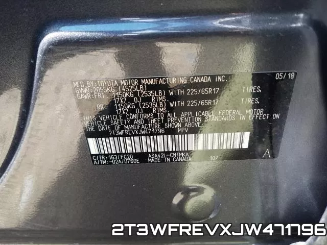 2T3WFREVXJW471796 фото 2