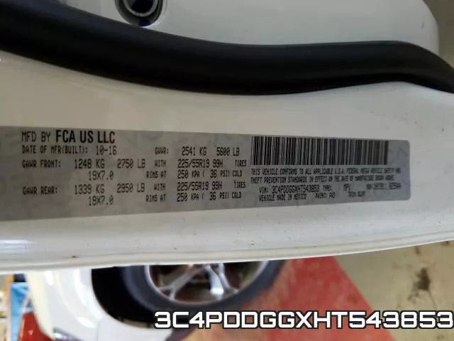 3C4PDDGGXHT543853 фото 2