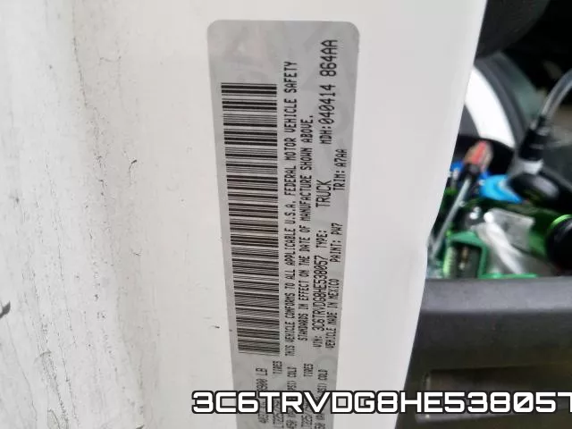 3C6TRVDG8HE538057 фото 2