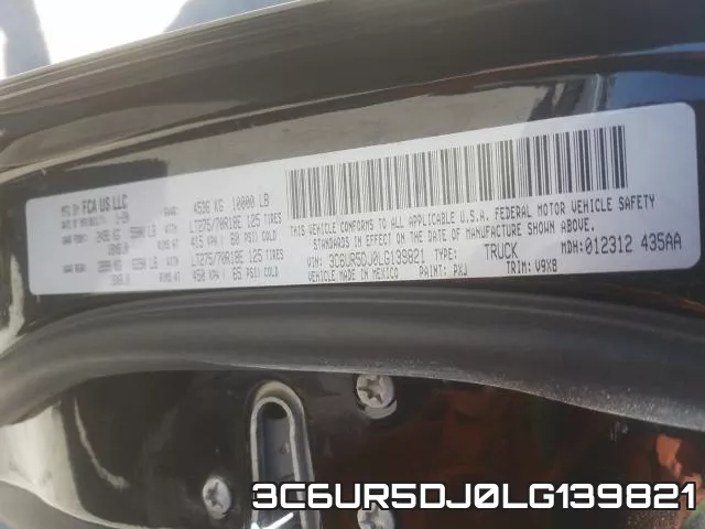 3C6UR5DJ0LG139821 фото 2
