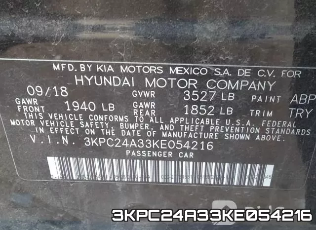 3KPC24A33KE054216 фото 10