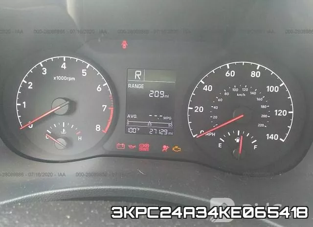 3KPC24A34KE065418 фото 8