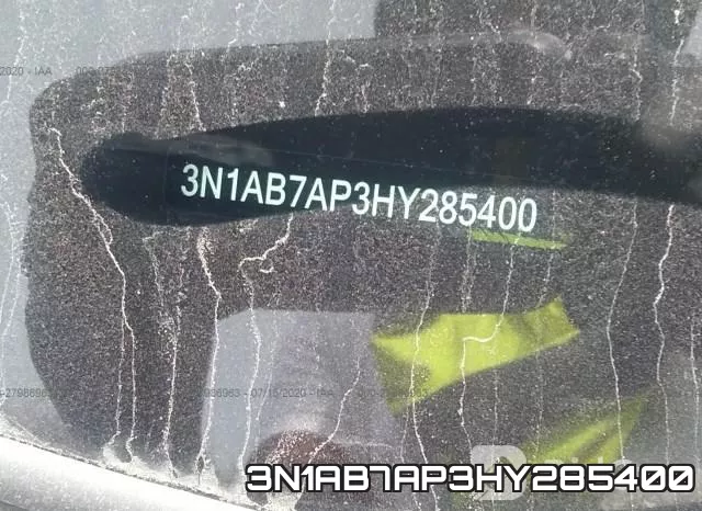 3N1AB7AP3HY285400 фото 10