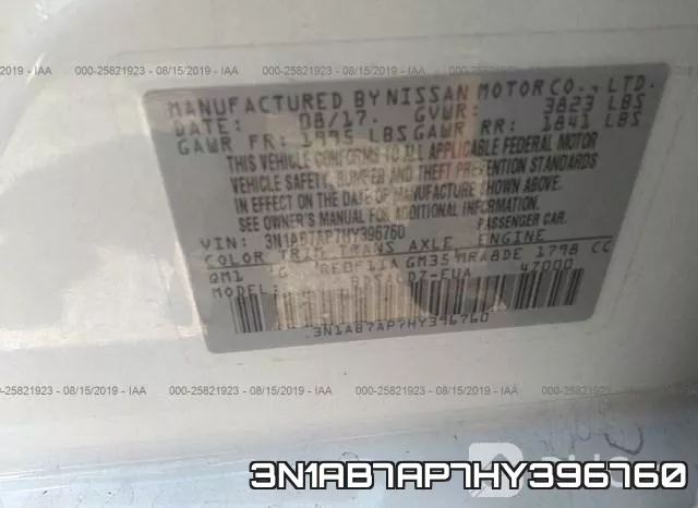 3N1AB7AP7HY396760 фото 10