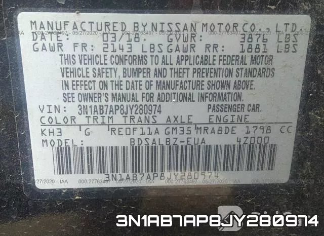 3N1AB7AP8JY280974 фото 10