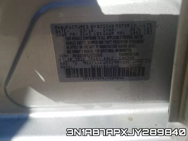 3N1AB7APXJY289840 фото 2