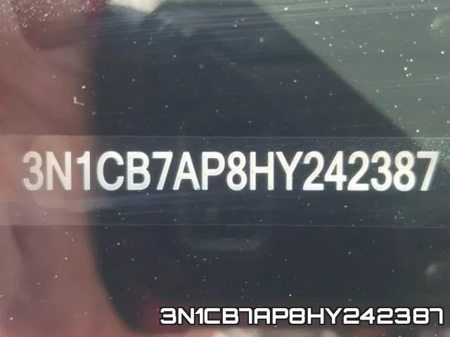 3N1CB7AP8HY242387 фото 2