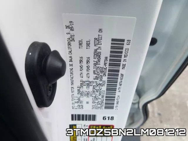 3TMDZ5BN2LM081212 фото 2