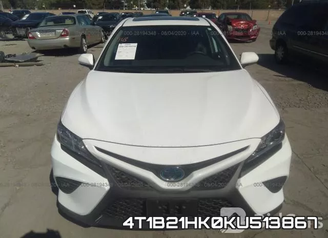 4T1B21HK0KU513867 фото 7