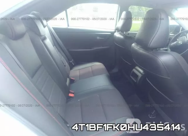 4T1BF1FK0HU435414 фото 9