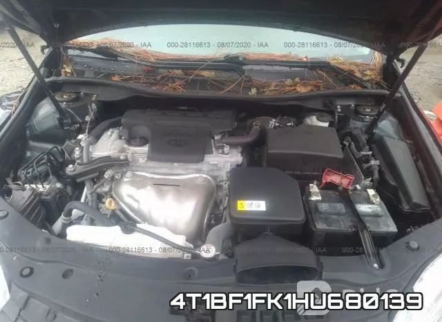 4T1BF1FK1HU680139 фото 2