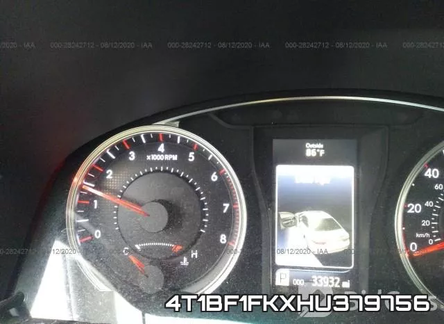 4T1BF1FKXHU379756 фото 8