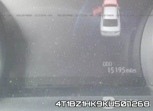 4T1BZ1HK9KU507268 фото 8