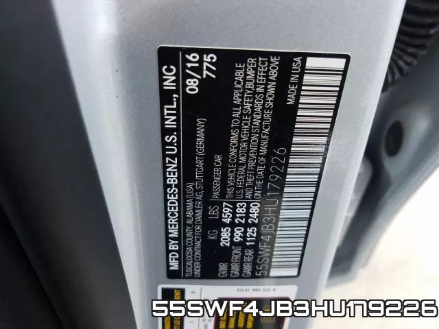 55SWF4JB3HU179226 фото 2