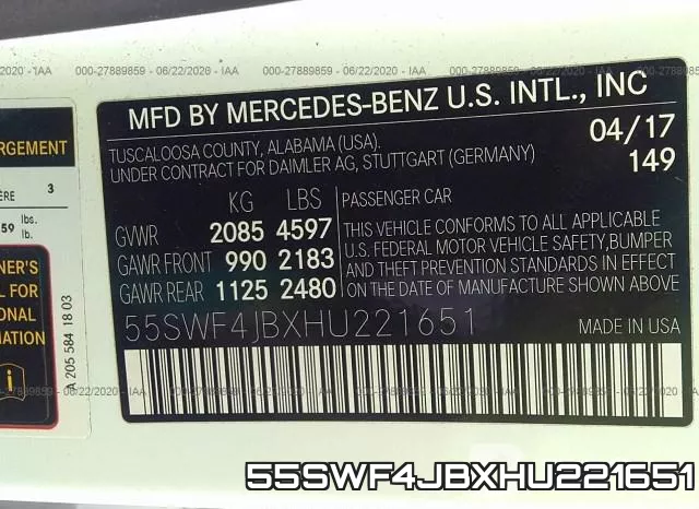 55SWF4JBXHU221651 фото 10