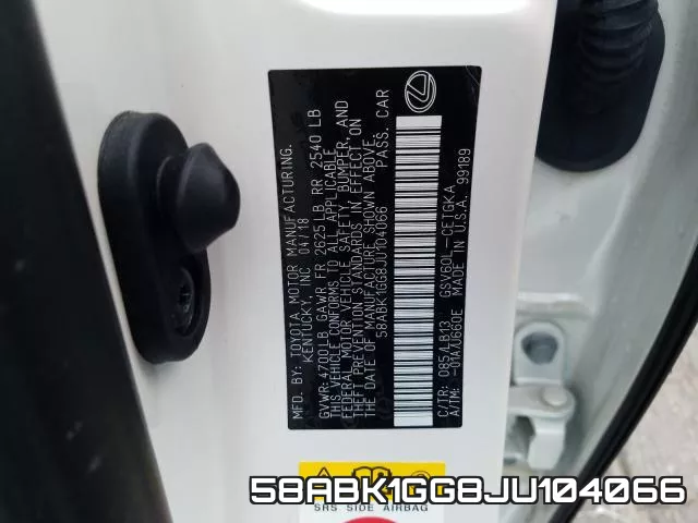 58ABK1GG8JU104066 фото 2