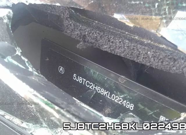 5J8TC2H68KL022498 фото 10