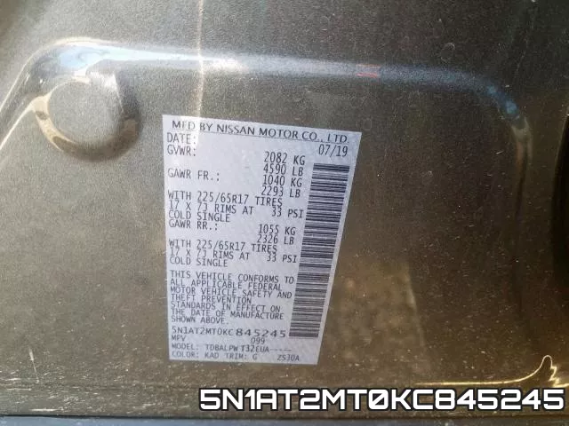 5N1AT2MT0KC845245 фото 2