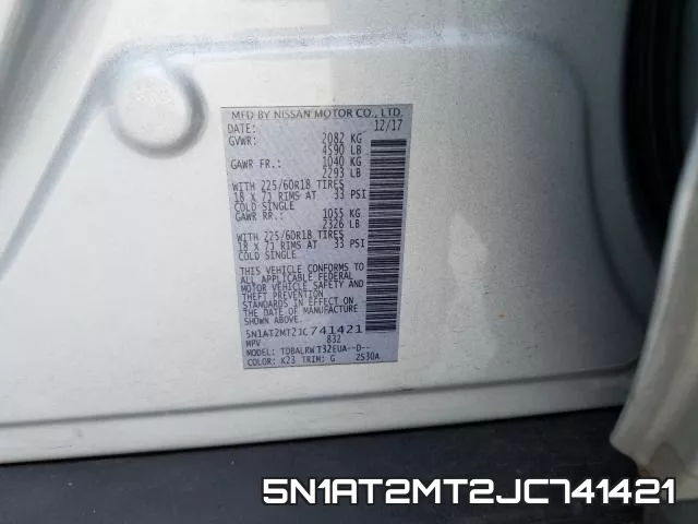 5N1AT2MT2JC741421 фото 2