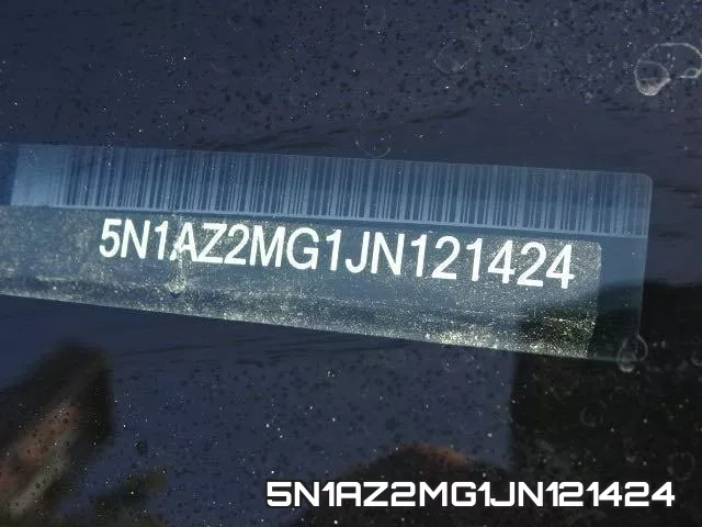 5N1AZ2MG1JN121424 фото 2
