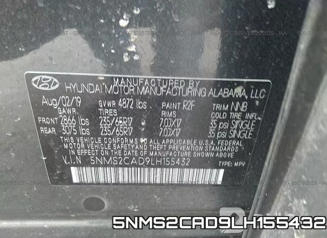5NMS2CAD9LH155432 фото 10