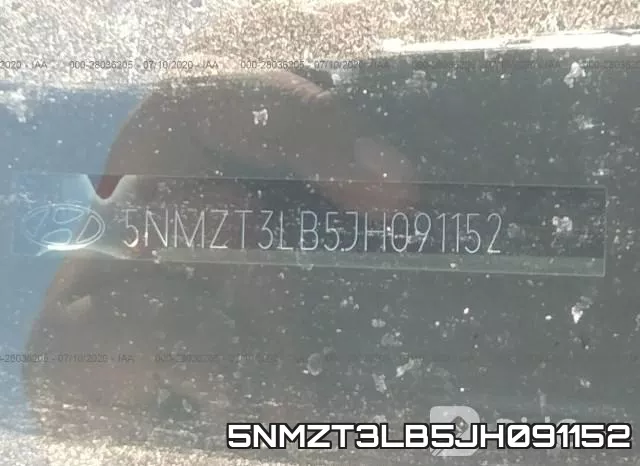 5NMZT3LB5JH091152 фото 10