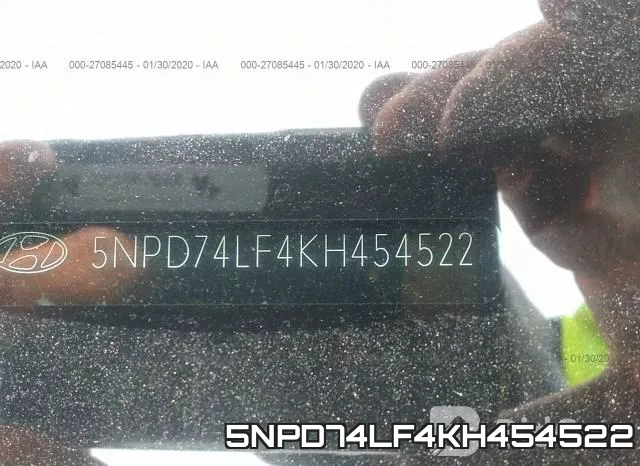 5NPD74LF4KH454522 фото 10