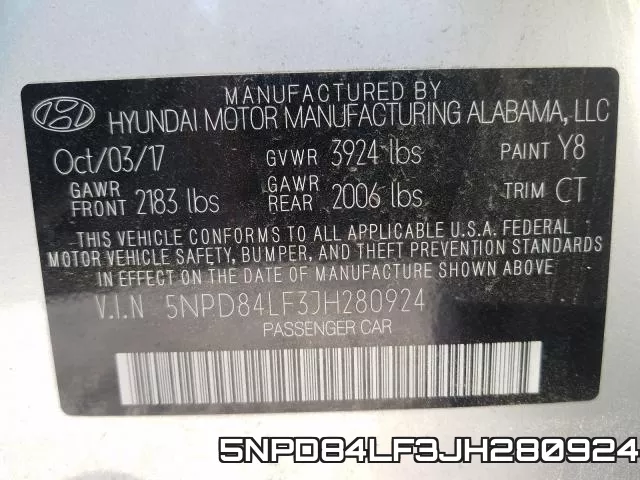 5NPD84LF3JH280924 фото 2