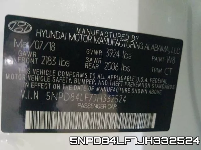 5NPD84LF7JH332524 фото 2