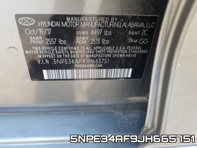 5NPE34AF9JH665751 фото 2