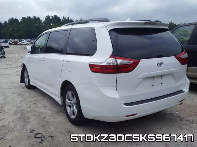 5TDKZ3DC5KS967417 фото 4